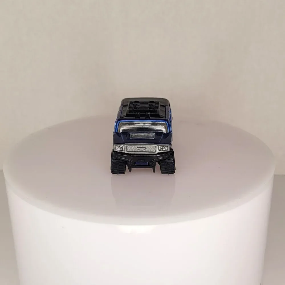 Hot Wheels 2003 Rockster Blue Hummer SUV Diecast Car